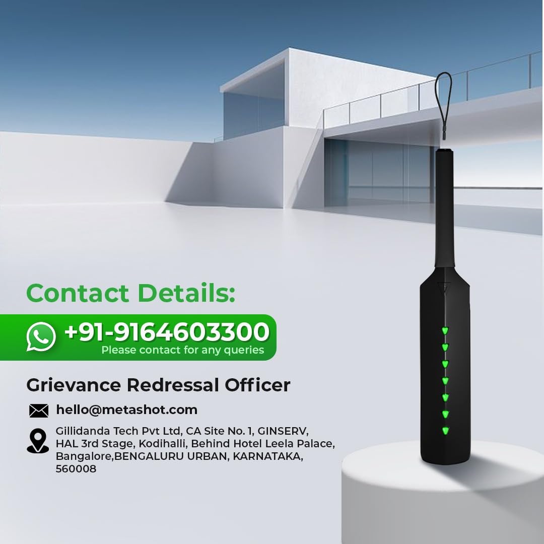 MetaShot Smart Cricket Bat Game with VIP Pass| Motion Sensor Cricket Bat for TV & Mobile | Indoor Cricket Gaming Controller | Multiplayer Cricket Game | Includes VIP Pass Game Upgrade — Amazon image 9