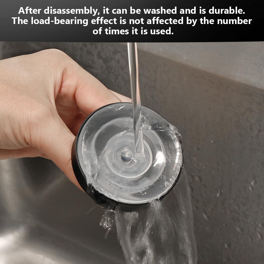 flintronic Vacuum Suction Cup Hooks, Stainless Steel Waterproof Heavy Duty Towel Suction Cup, Waterproof Suction Cup Hook - Image 4