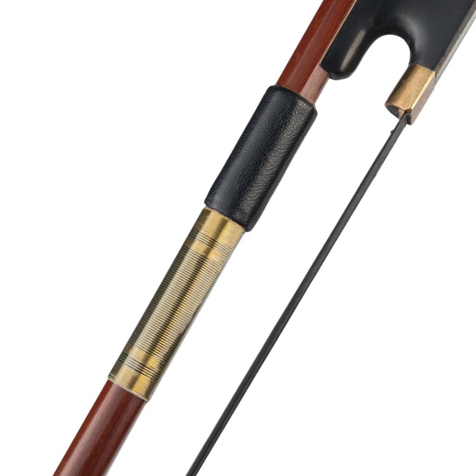 Parti Di Violino Archetto Per Violino In Legno Brasiliano 4/4 Nasetto In Ebano, Crine Di Cavallo Nero