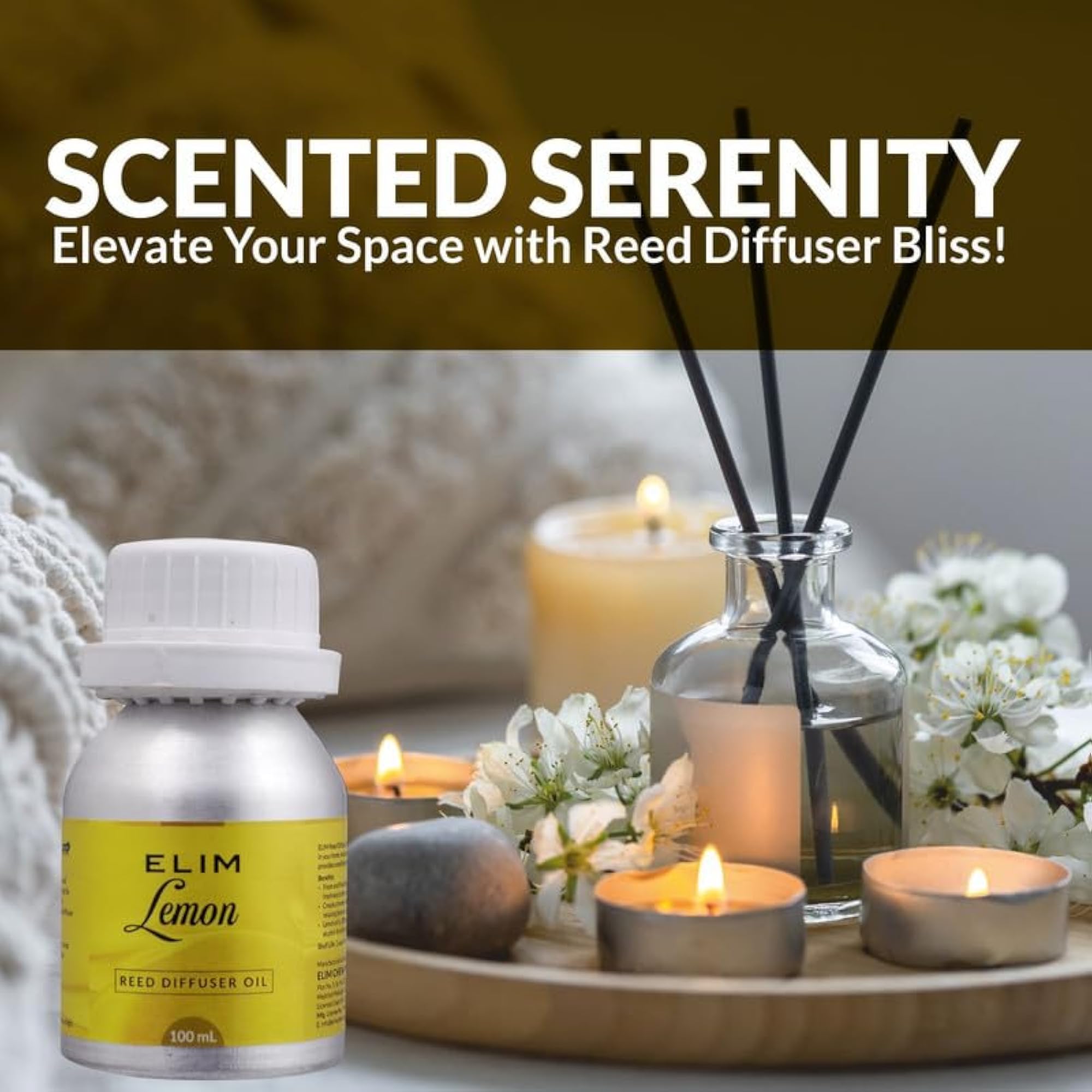 Home Fragrance Diffuser for Concentration & Meditation, Lime