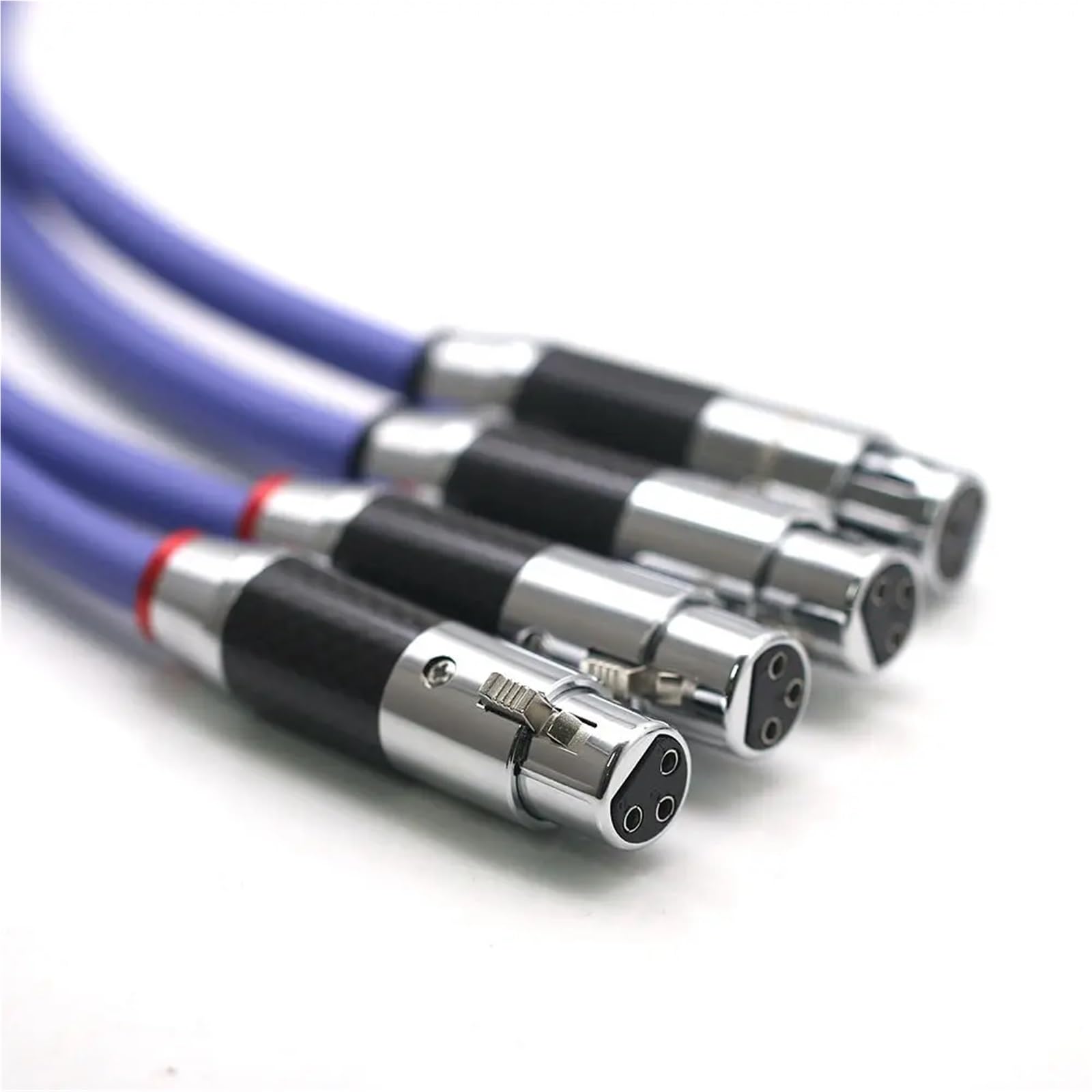 Cavo audio HiFi Cavo bilanciato XLR 2RCA a 2RCA Cavo segnale HI-END con 102(2XLR to 2XLR,0.5m)
