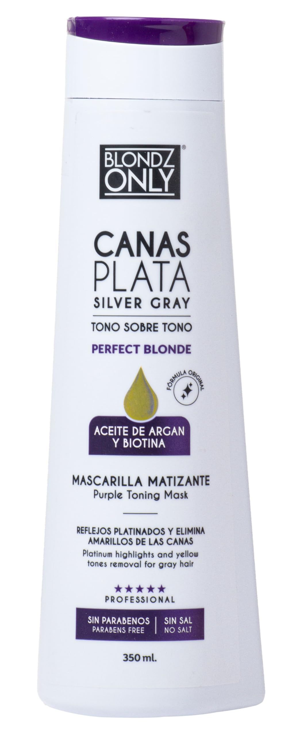Amazon.com: Blondz Only Hair Icy Cool Purple Toning Mask