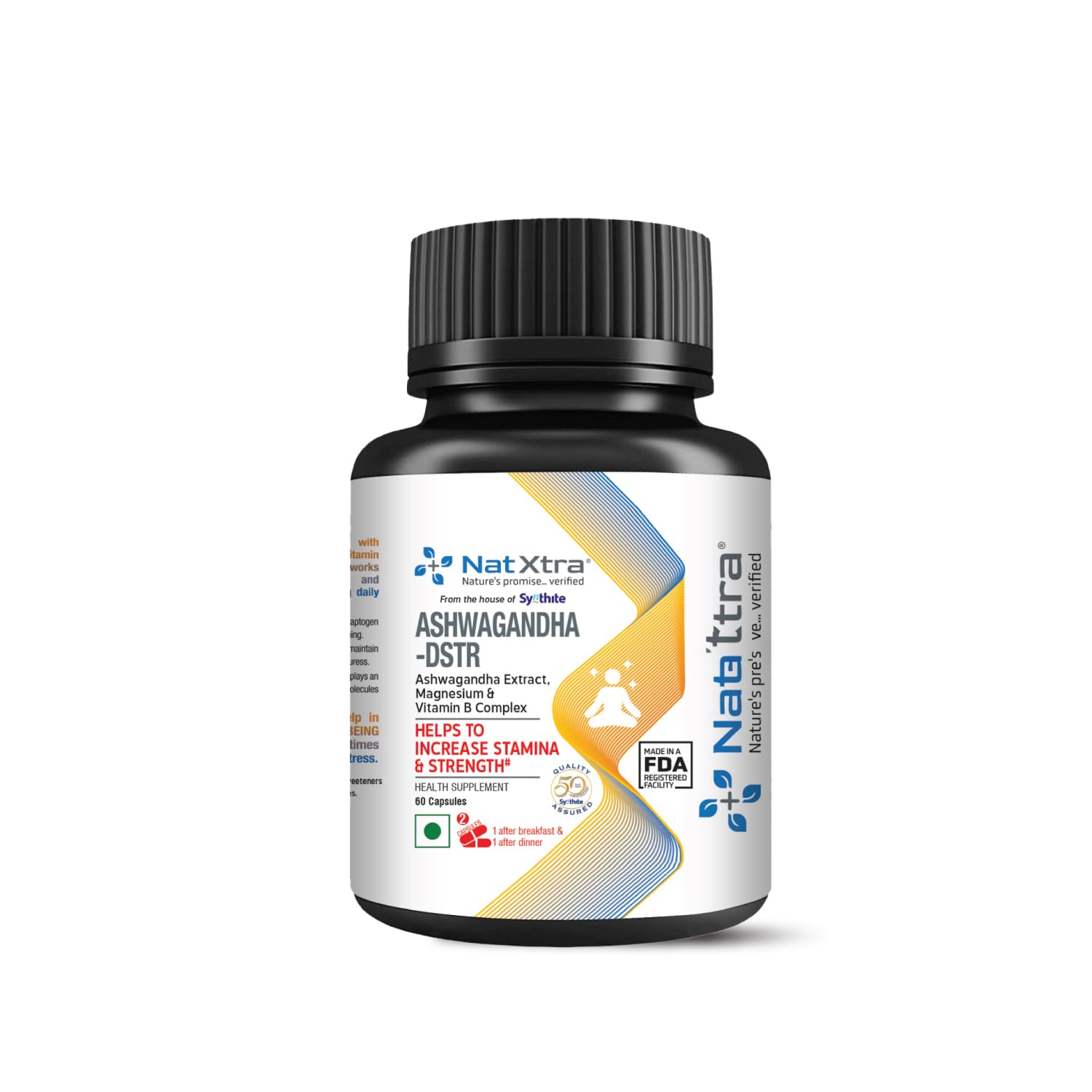 Sponsored Ad - Ashwagandha-DSTR | Stress Relief & Stamina Booster | Withanolides, Magnesium, & B Vitamins | Improves Strength, Reduces Stress, Promotes Mental Well-being | 60 Vegetarian Capsules