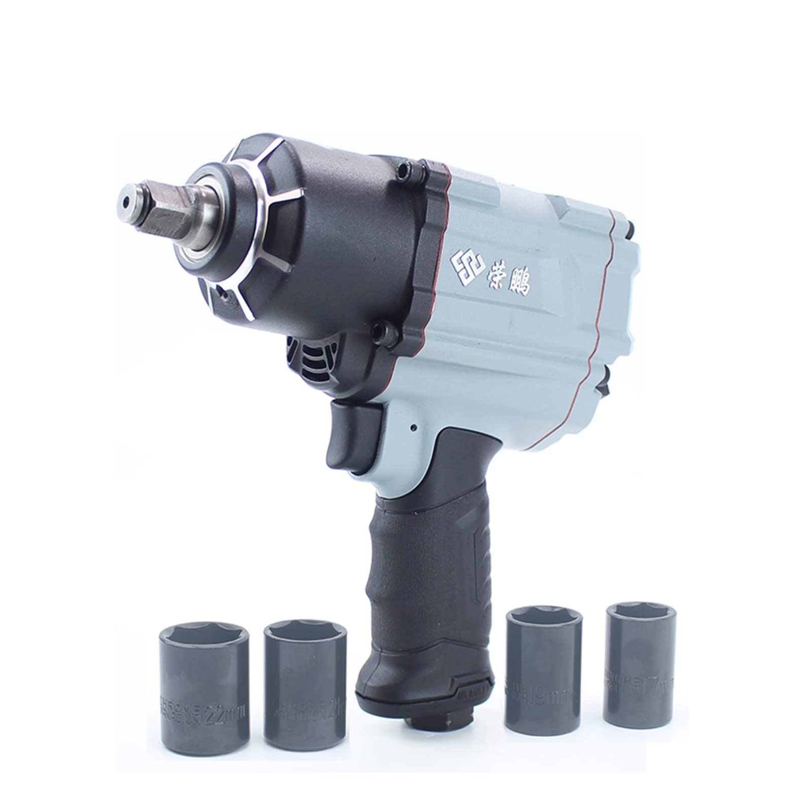 Set di scalpelli per martello pneumatico 1/2 "Pneumatico Chiave for impianti chiave for impianti chiave PROFESSIONALE PROFESSIONALE Strumenti di riparazione auto Chiave 120 0n.m. Con prese 17mm 19mm 2