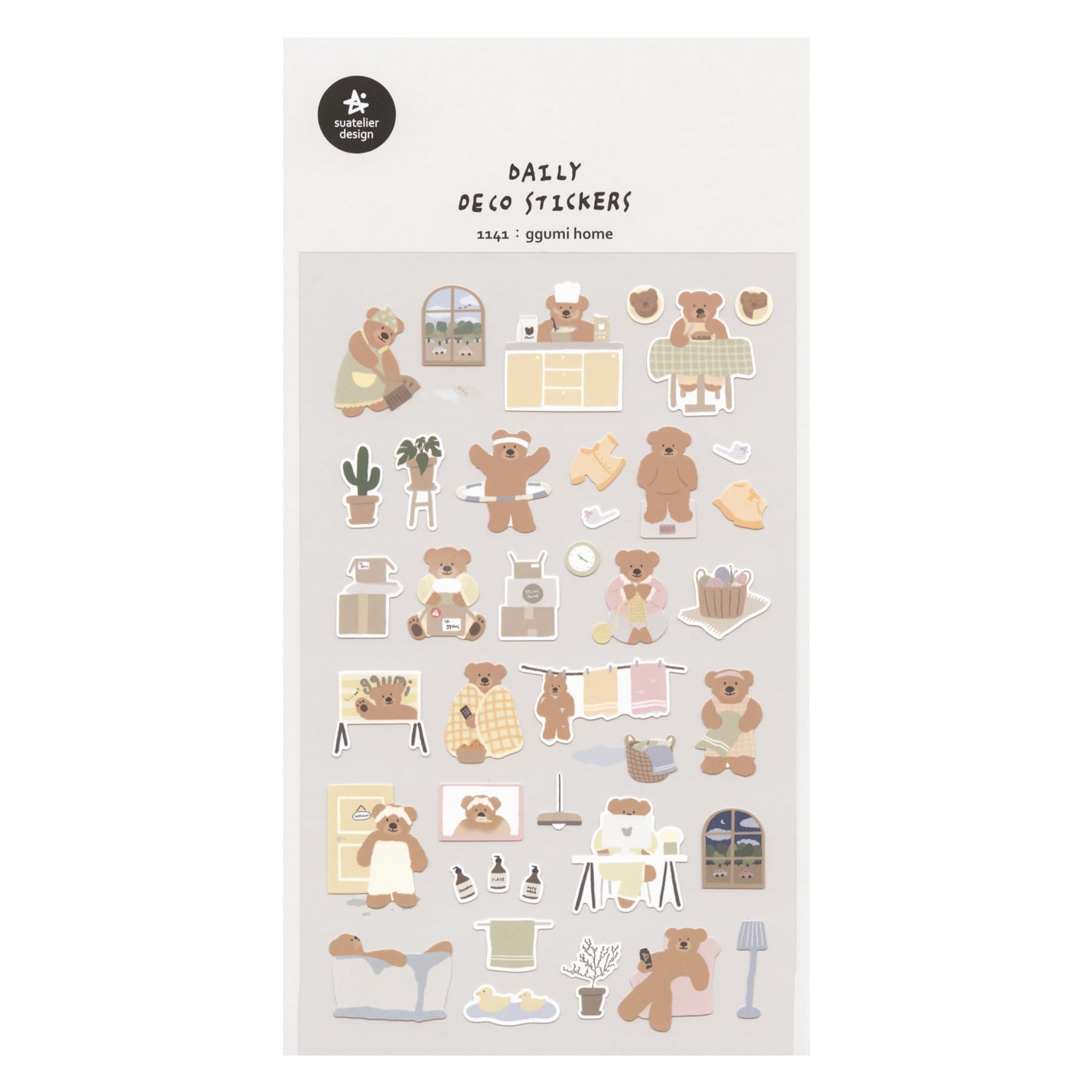 Suatelier Ggumi Home Sticker