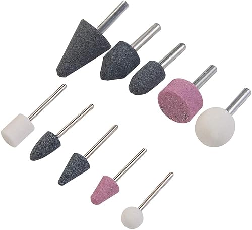 Miniatura 10 de KSEIBI 689050 - Juego de 5 brocas de molienda rotativas de piedra con vástago de 14 pulgadas