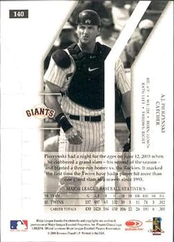 Miniatura 2 de 2004 Donruss Elite #140 A.J. Pierzynski San Francisco Giants MLB Baseball Card NM-MT