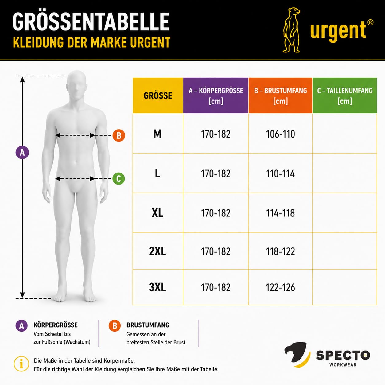 Urg ent softshell kurtka robocza GL-8364, wodoszczelna, wiatroszczelna, oddychająca, izolowana, z zamkiem błyskawicznym, kurtka funkcyjna, męska, outdoorowa, trekkingowa, elastyczna, czarna z żółtymi elementami; czarny czarny L