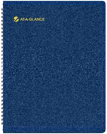 AT-A-GLANCE 2014 Weekly Appointment Book, 8.81 x 11.38 x .56 Inches, Navy (70-950-20)