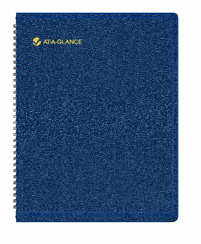 AT-A-GLANCE 2014 Weekly Appointment Book, 8.81 x 11.38 x .56 Inches, Navy (70-950-20)