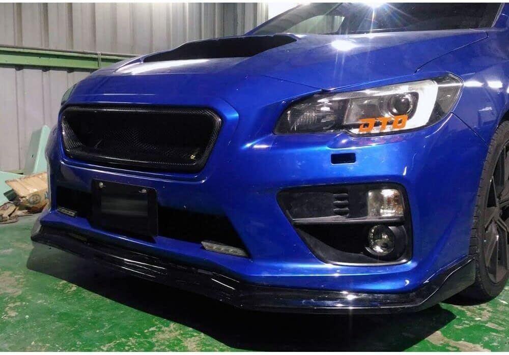 Carbon Fiber Front Grille Fits Subaru Impreza 15-17 2015 2016 2017 WRX STI Accessories Mesh Grill Upper Bumper