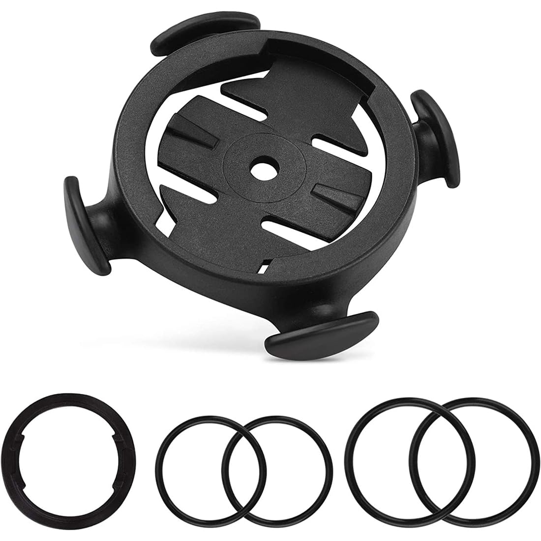Attacco Manubrio Universale, Supporto per computer da bici, per Bicicletta Computer,supporto manubrio e manubrio,Compatibile con Garmin Edge