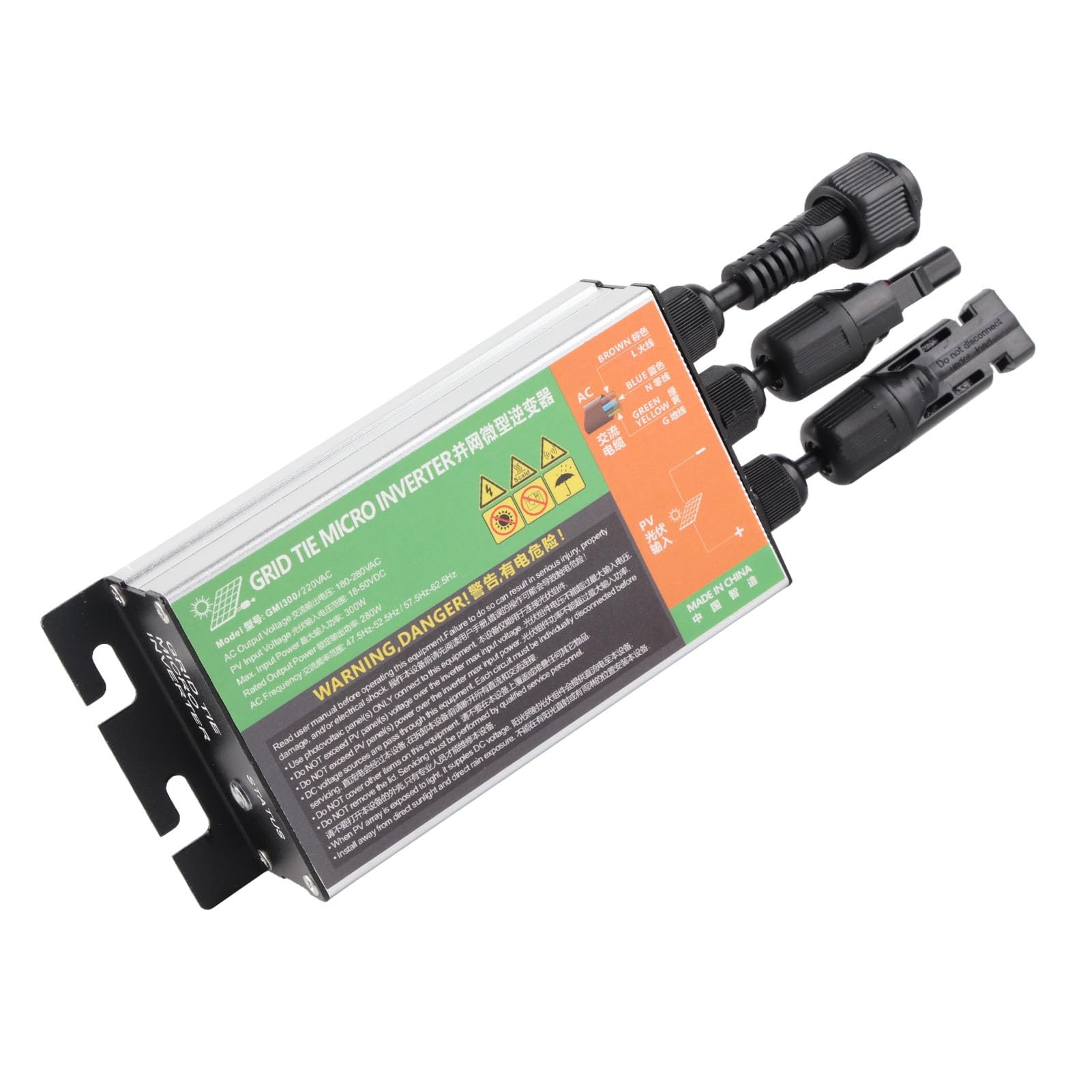 FTVOGUE Inverter di Potenza Collegato Alla Rete, Fotovoltaico Trifase a