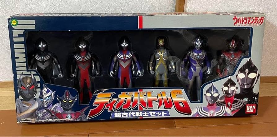 ウルトマンティガ　ティガバトル6　超古代戦士セット Amazon.co.jp: ウルトラマンティガ ティガバトル6 超古代戦士