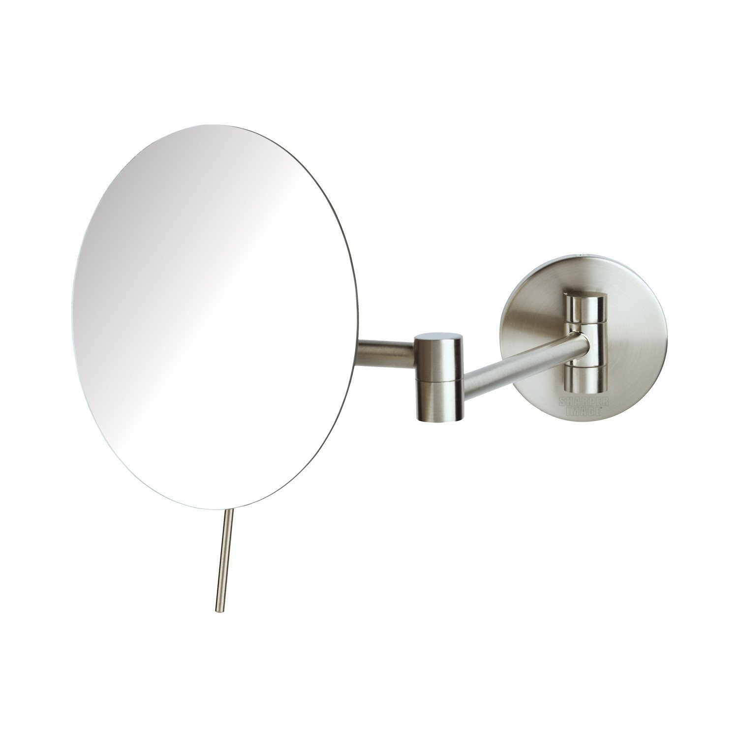 Sharper ImageJerdon JRT685N 7.75" Slim Line Wall Mount 5x Magnification Mirror With Tilt adjustment, Nickel