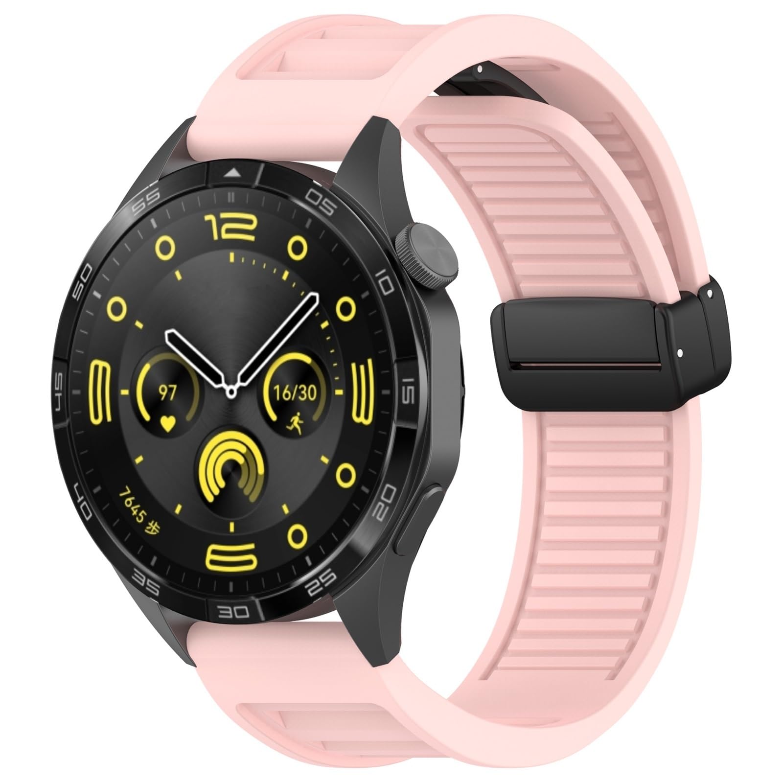 Paski 22 mm do Huawei GT3 SE/Watch 4Pro silikonowy pasek z klamrą magnetyczną do Huawei Watch GT2 3 4 GT3 Pro 46 mm bransoletka opaski na nadgarstek