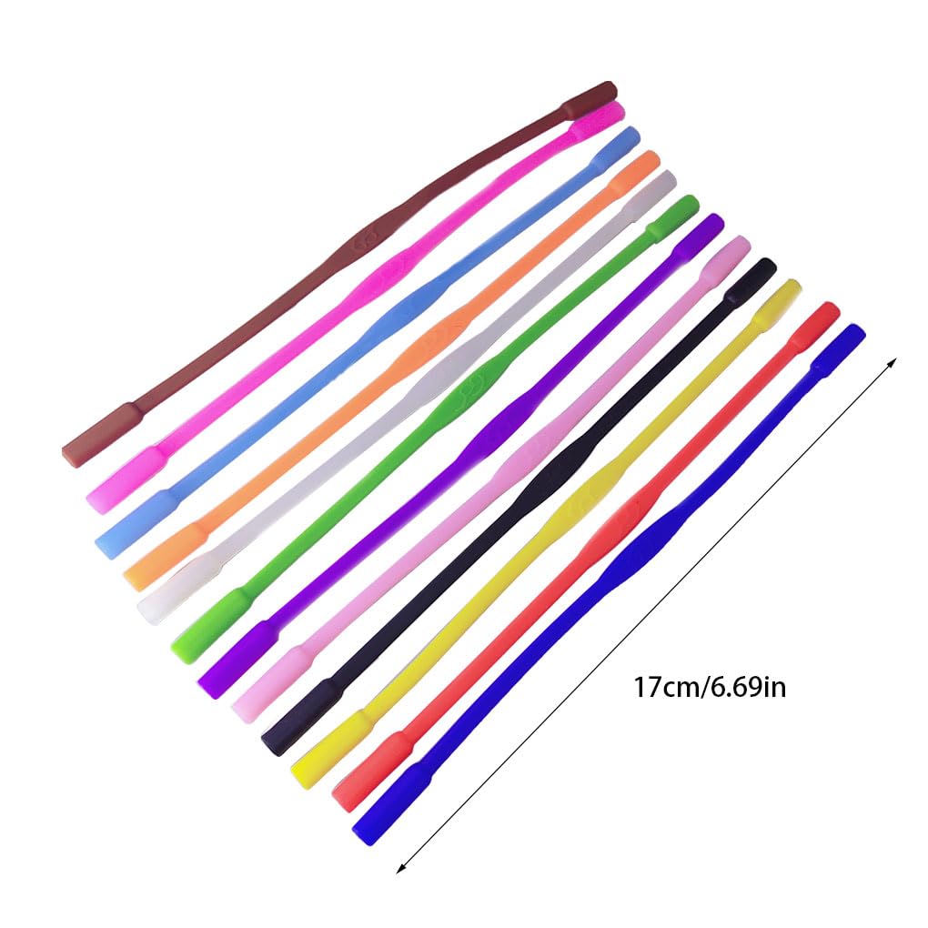 Cordon de lunettes de soleil en silicone antidérapant pour enfants