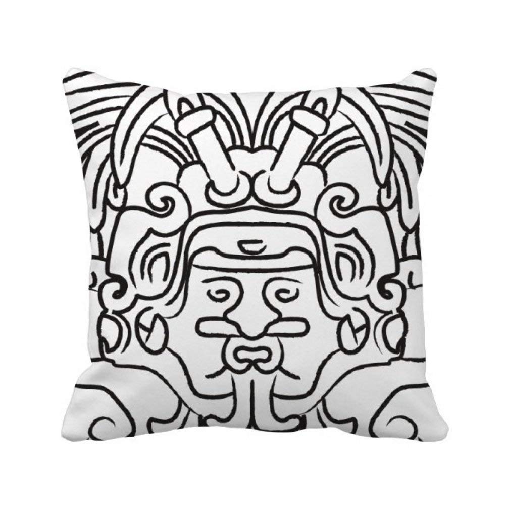 Coussin Égypte ailes multicolore, le cadeau déco idéal pour un canapé élégant