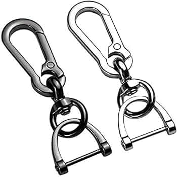 Amazon.co.jp: KJOET キーホルダー カラビナフック Dリングキー