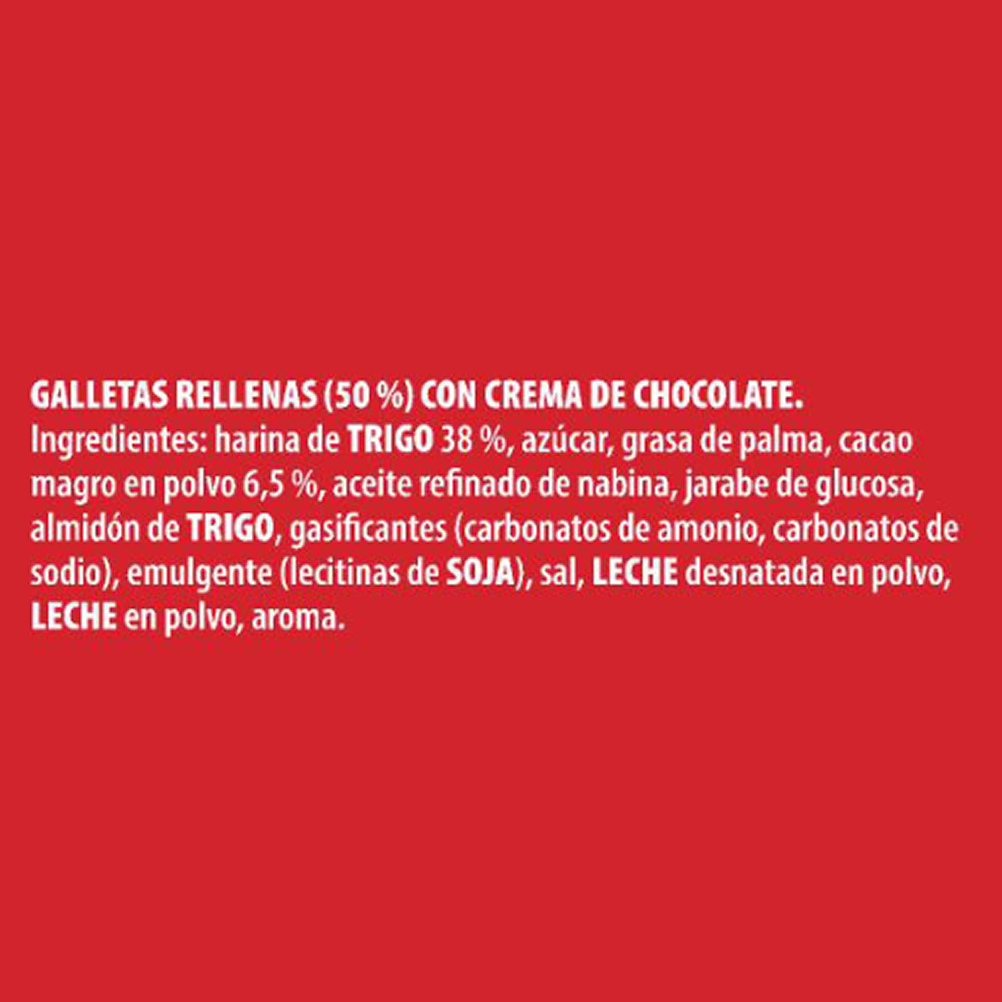 Principe Galleta Relleno De Chocolate 3 x 250