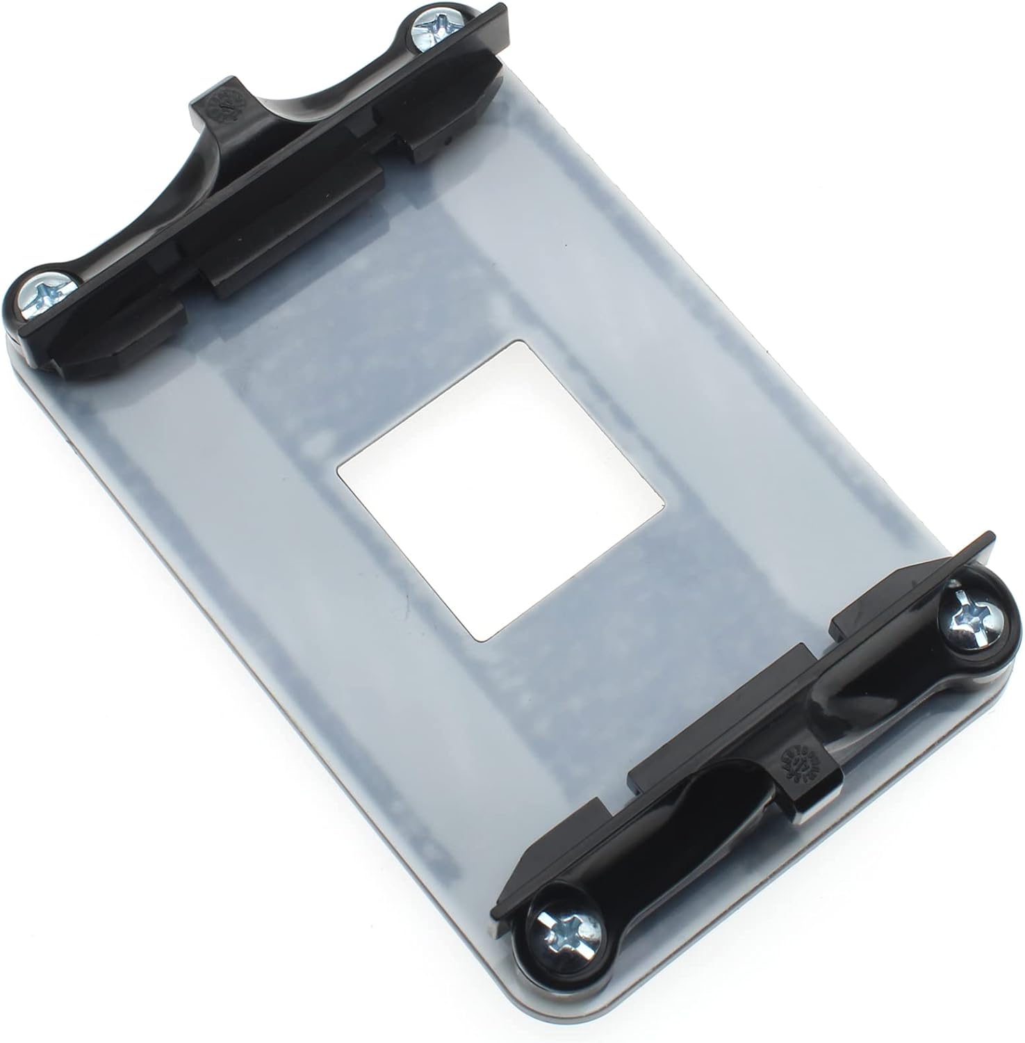 FDXGYH CPU Fan Retainer Bracket 4 Pcs Black CPU Fan Support Bracket and