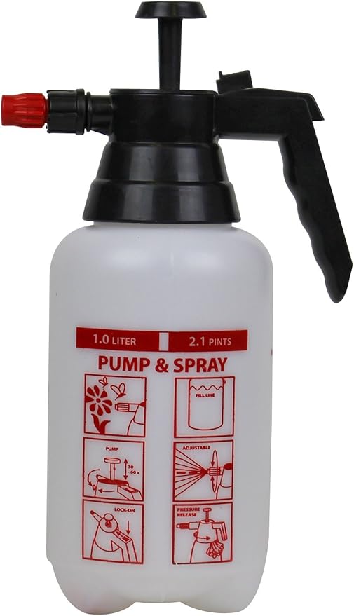 Solo 415 1-Liter One-Hand "Spritzer" Pressure Sprayer with Locking Trigger