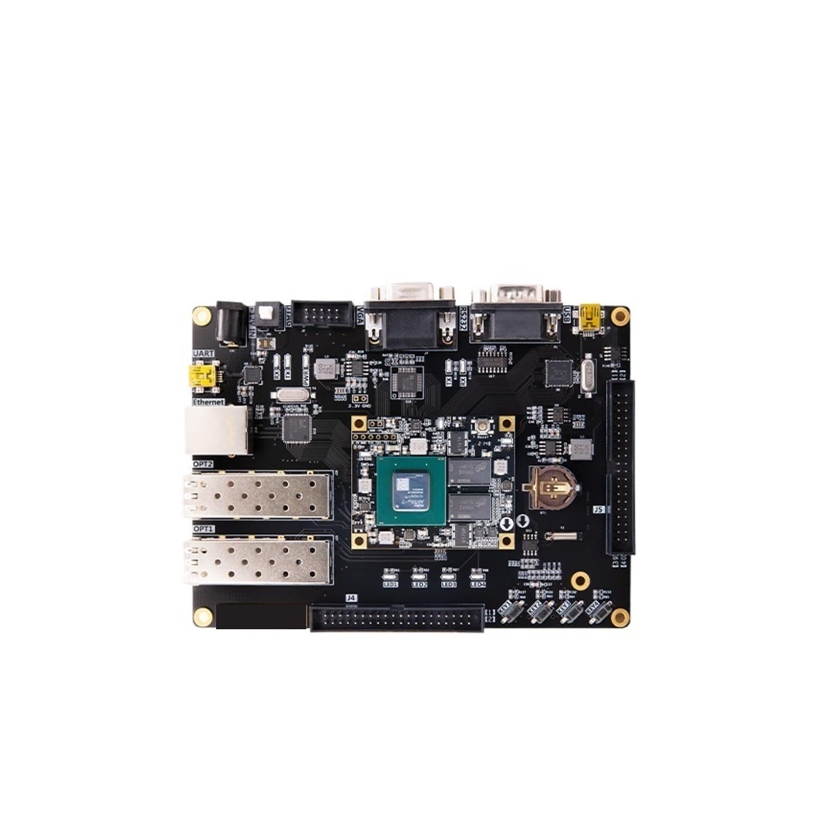 Imagen de Video de la Placa de Desarrollo FPGA A7 Artix7 100T 200T(AX7202 AN9238 Package)