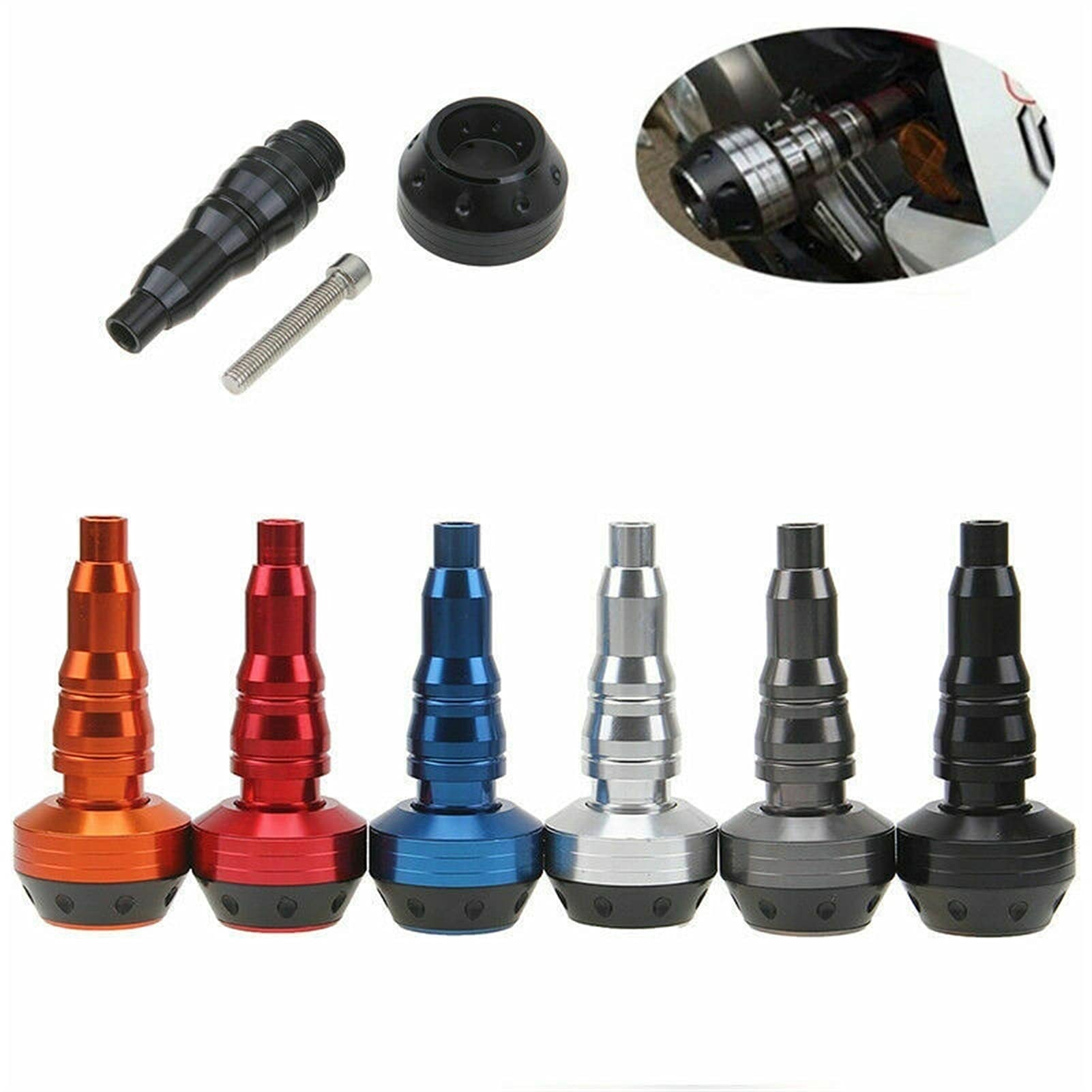 Sécurité Motocycliste Protections Cadre Moto YAMAHA XJ6 Diversion - Sliders Aluminium 6061 CNC - Anti-chute Noir Protection Contre Les Chutes Moto Sécurité Motocycliste Protections Cadre Moto YAMAHA XJ6 Diversion - Sliders Aluminium 6061 CNC - Anti-chute Noir Protection Contre Les Chutes Moto