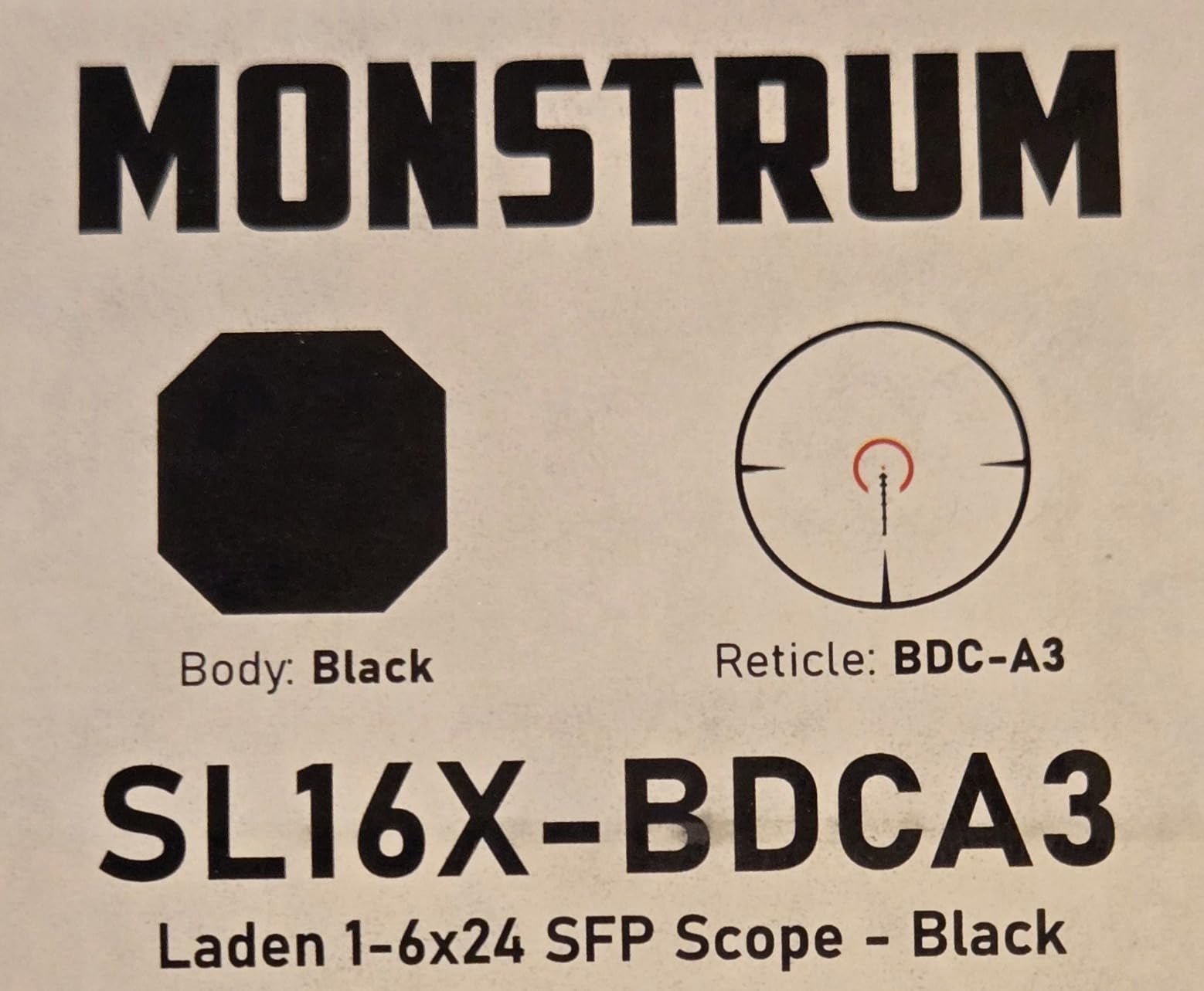 Monstrum Ladon 1-6x24 LPVO review