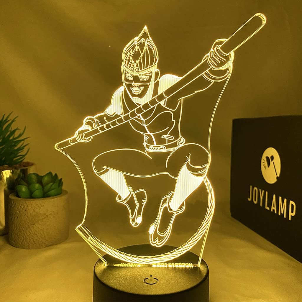 Kim Chiến Lê from Miraculous - Official x Miraculous Collection - 16 Colors + Remote Control - Miraculous 3D Lamp