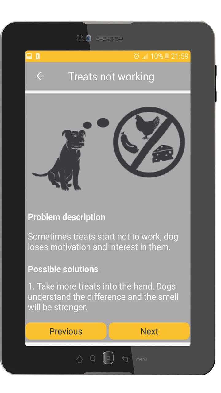 Dog Training! exercises, tricks and information App on Amazon Appstore