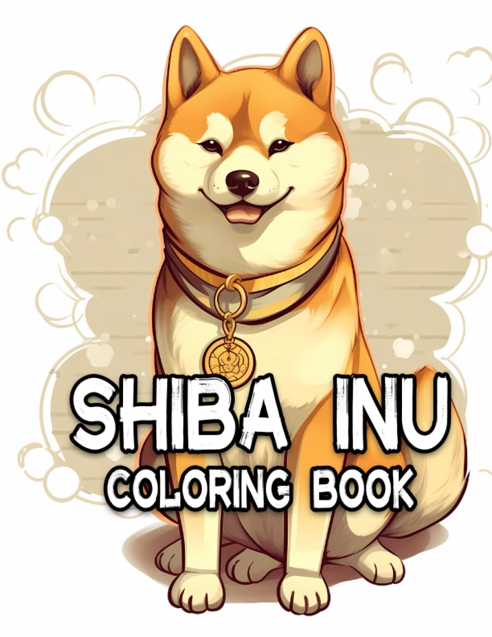 Shiba Inu Coloring Book: Amazing Shiba Inu Dog Stress Relief and Relaxing