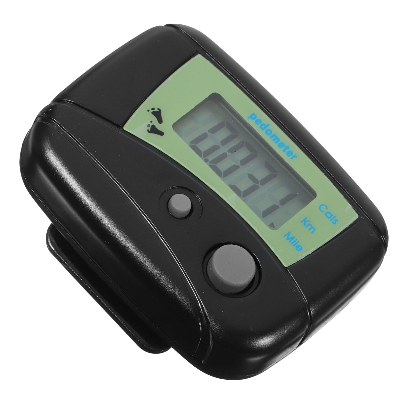 Anneome Lot de 10 Podomètres De Marche Compteur De Calories Compteur De Numérique pour La Distance Compteur De Calories Écran LCD Portable Noir