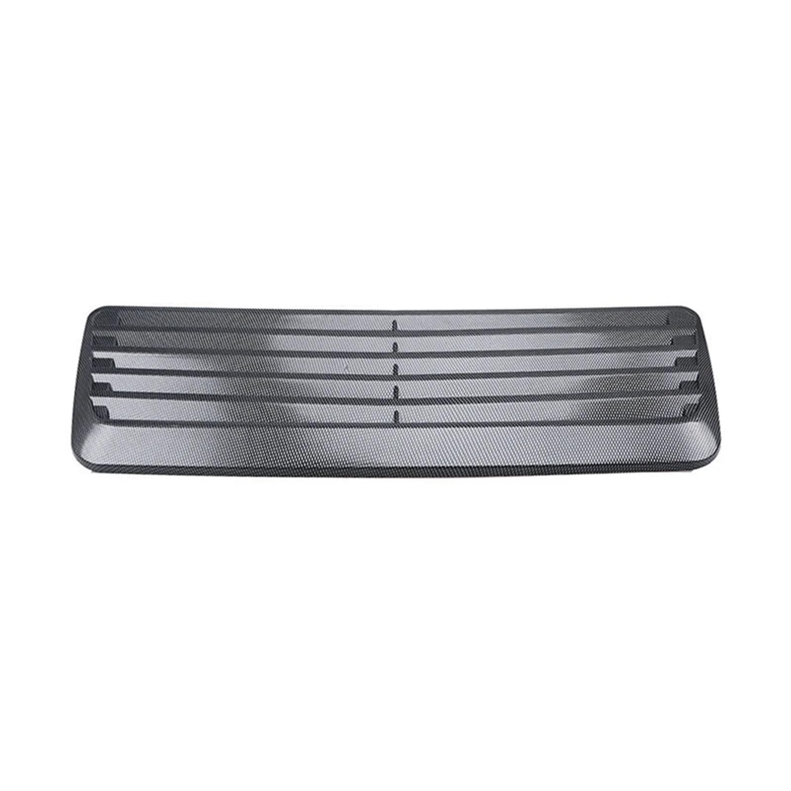 Car hood trim cover Car Styling decorativo flusso presa d'aria turbo cofano sfiato copertura rivestimento universale(Carbon Fiber Color)