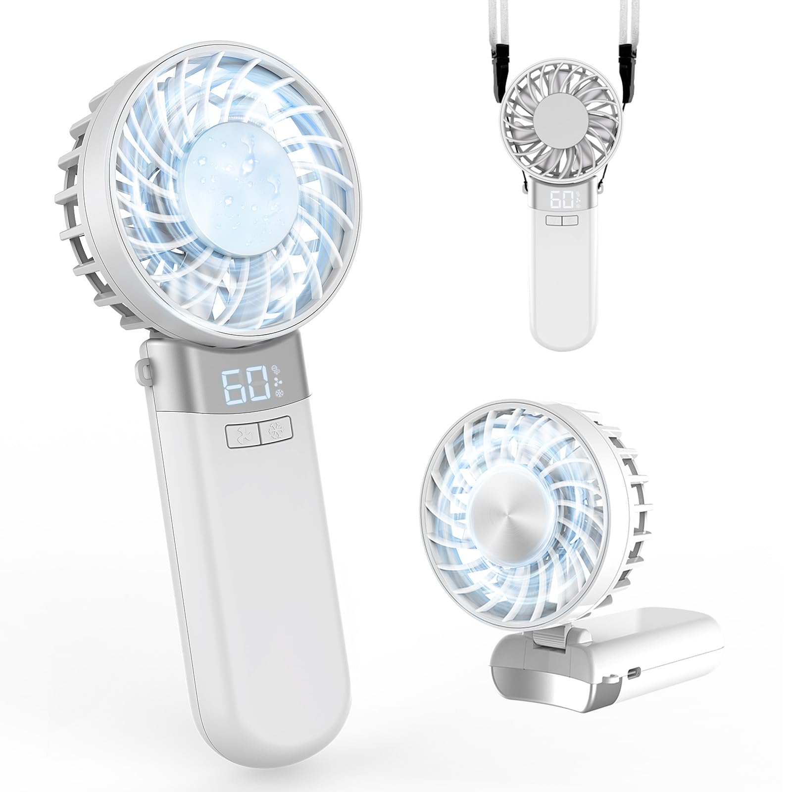 Amazon | 【2026新登場 -25℃瞬間冷却】ハンディファン 冷却プレート