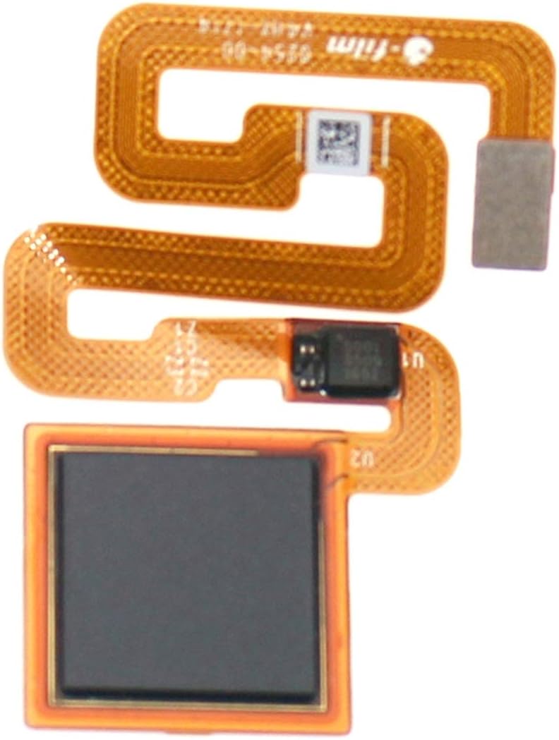 BZN Fingerprint Sensor Flex Cable for Xiaomi Redmi 4X(Black)(Grey)(Gold)(Rose Gold)(Silver) (Color : Black)