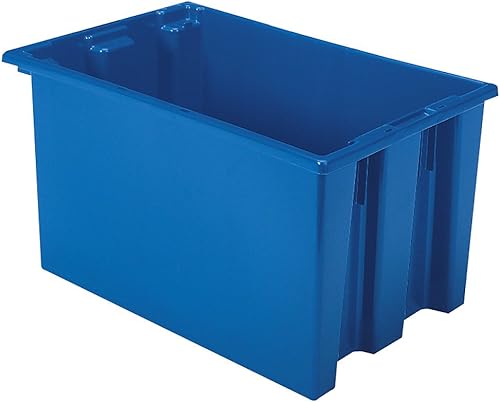 Akro-Mils 35240 Contenedor de almacenamiento de plástico nido y apilable y bolsa de distribución, (23-1/2 pulgadas de largo x 15-1/2 pulgadas de