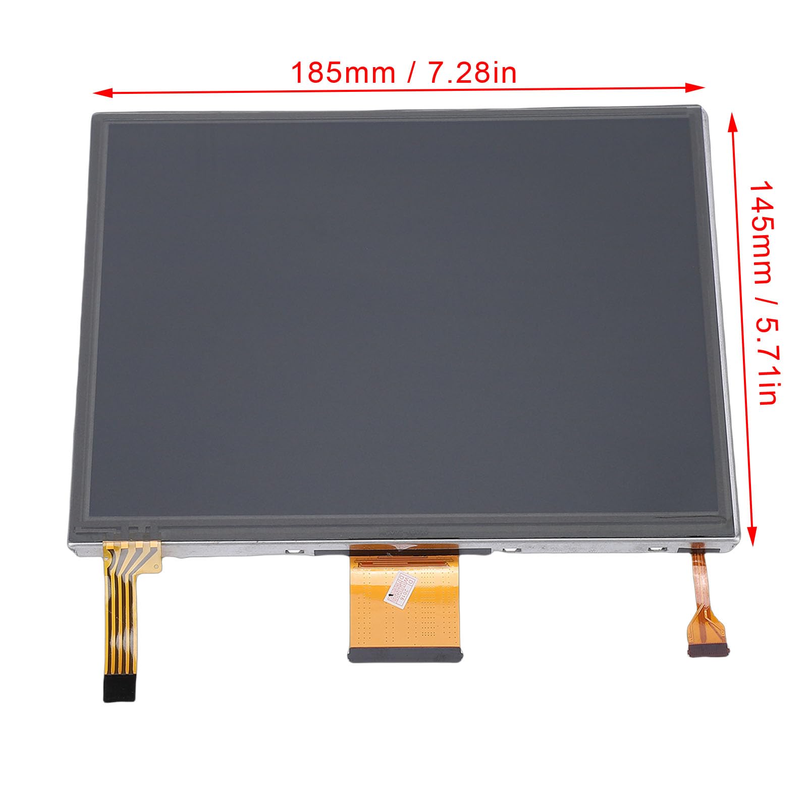 Akozon Nawigacja Samochodowa Dotykowy 8,4-calowy Ekran Digitizer dla Limited Trailhawk 3500 2500 1500 ABS Frame Glass
