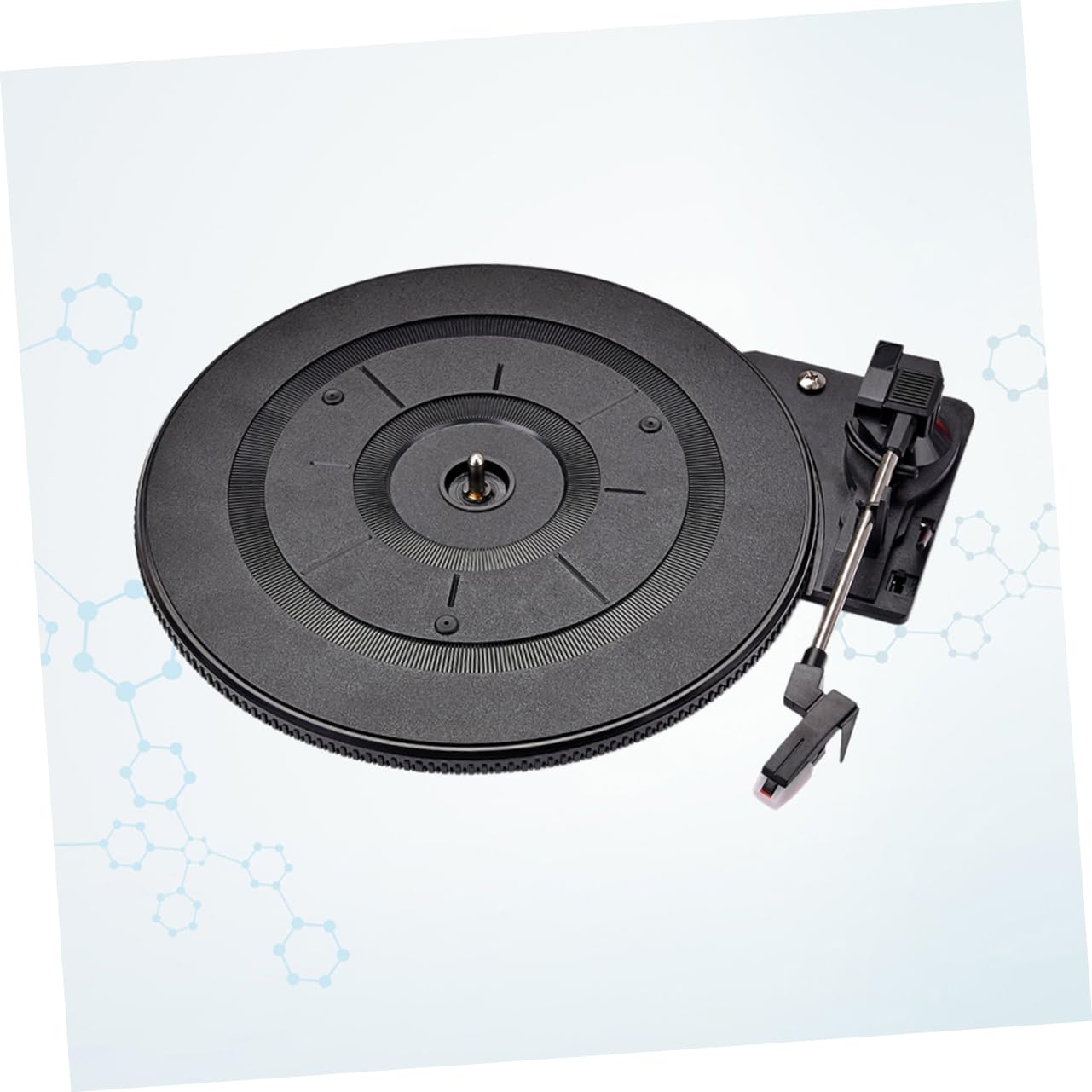 Gatuida Vinyle en Plastique Stylet Préampli Intégré Vintage et Platine 28cm Plusieurs Styles Tourne-Disque Noir Haute Performance Plusieurs Styles pour Accessoires Audio et Vidéo