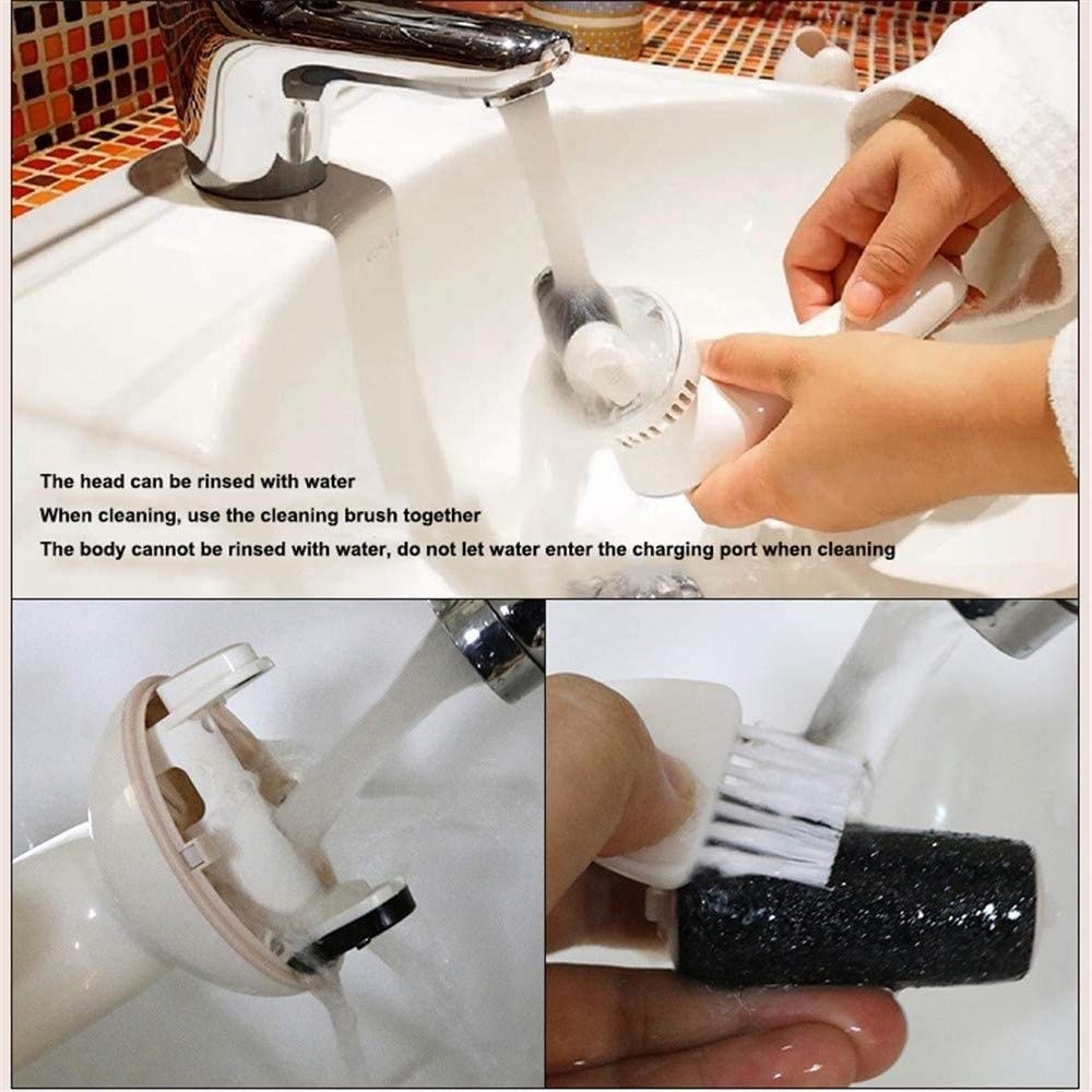 Portable Vuoto elettrica adsorbimento Piede Grinder, Piedi elettrici USB rimozione del callo, Lima del Piede Piede di Pedicure Cura Strumenti, for Dead Skin Hard Incrinato Secco