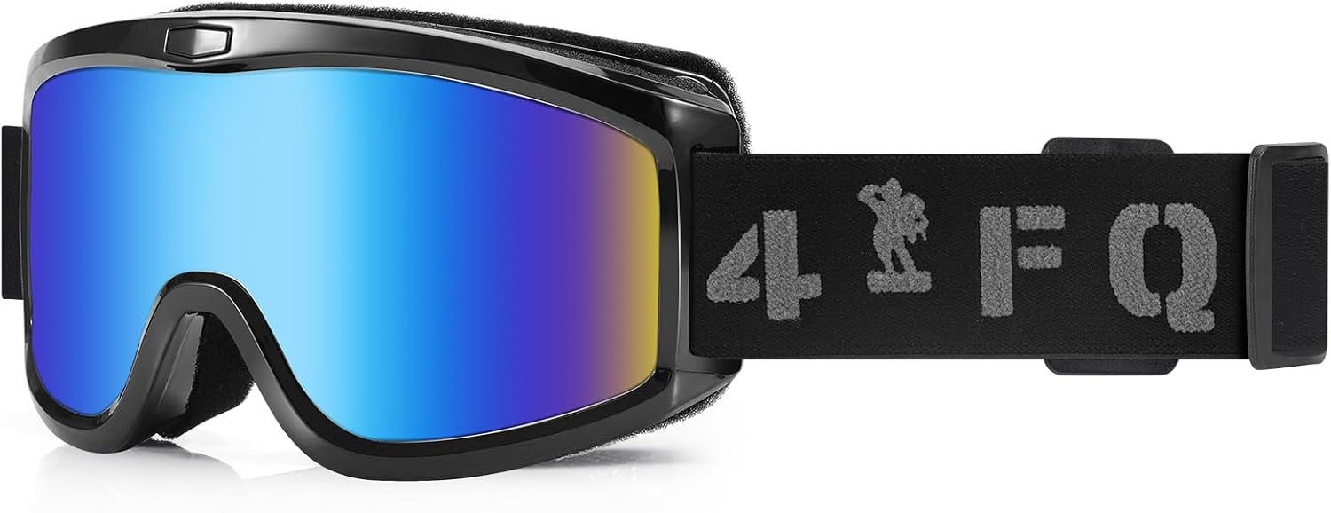 Motocross Goggles Motorcycle Gear ATV Dirt Bike Accessories Off Road & Ski Goggles for Men & Women, MX and MTB Racing Protective Eyewear - Anti-Fog Dustproof Impact Resistant Anti-Slip Strap