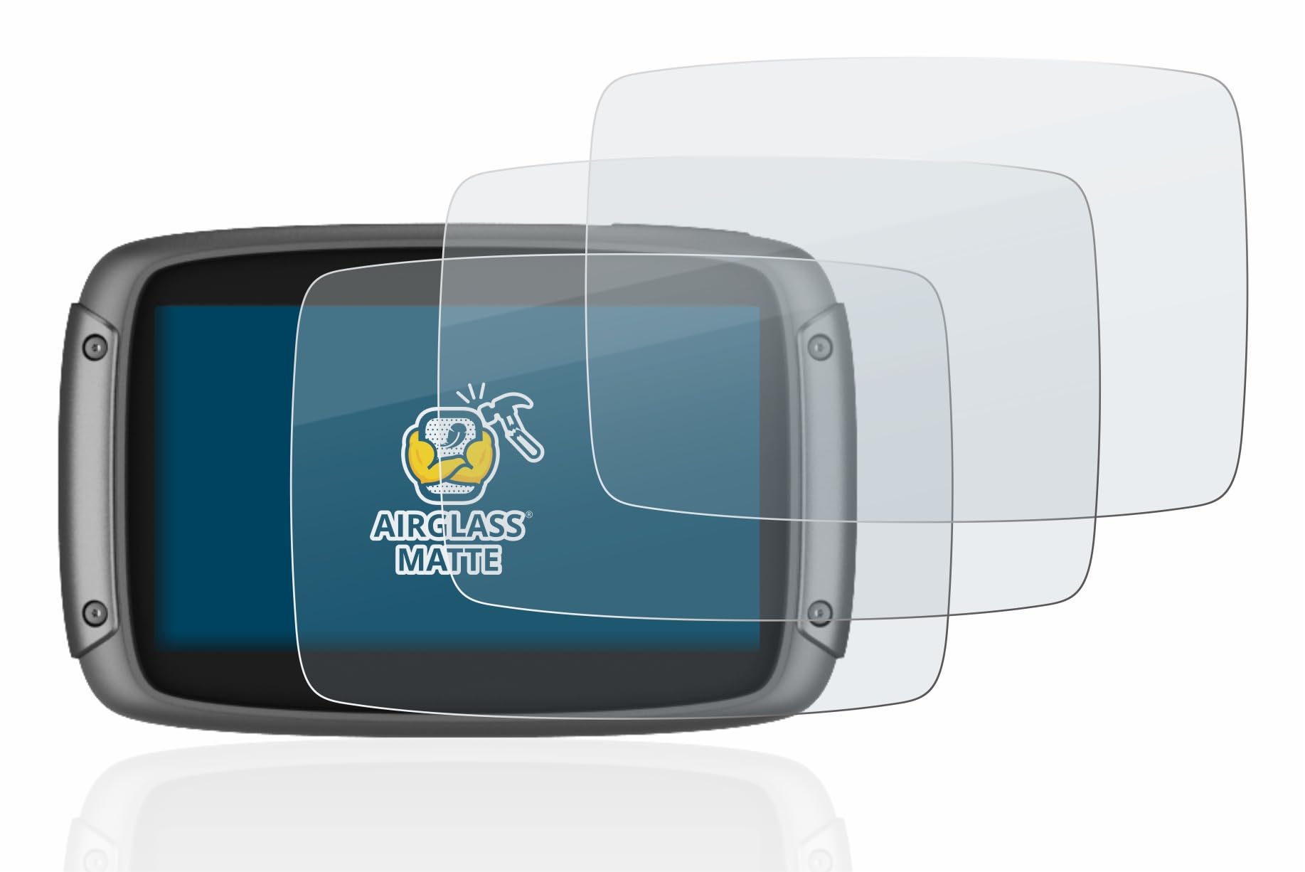 3x Anti-Riflesso Vetro Pellicola Protezione per Bryton Rider S810