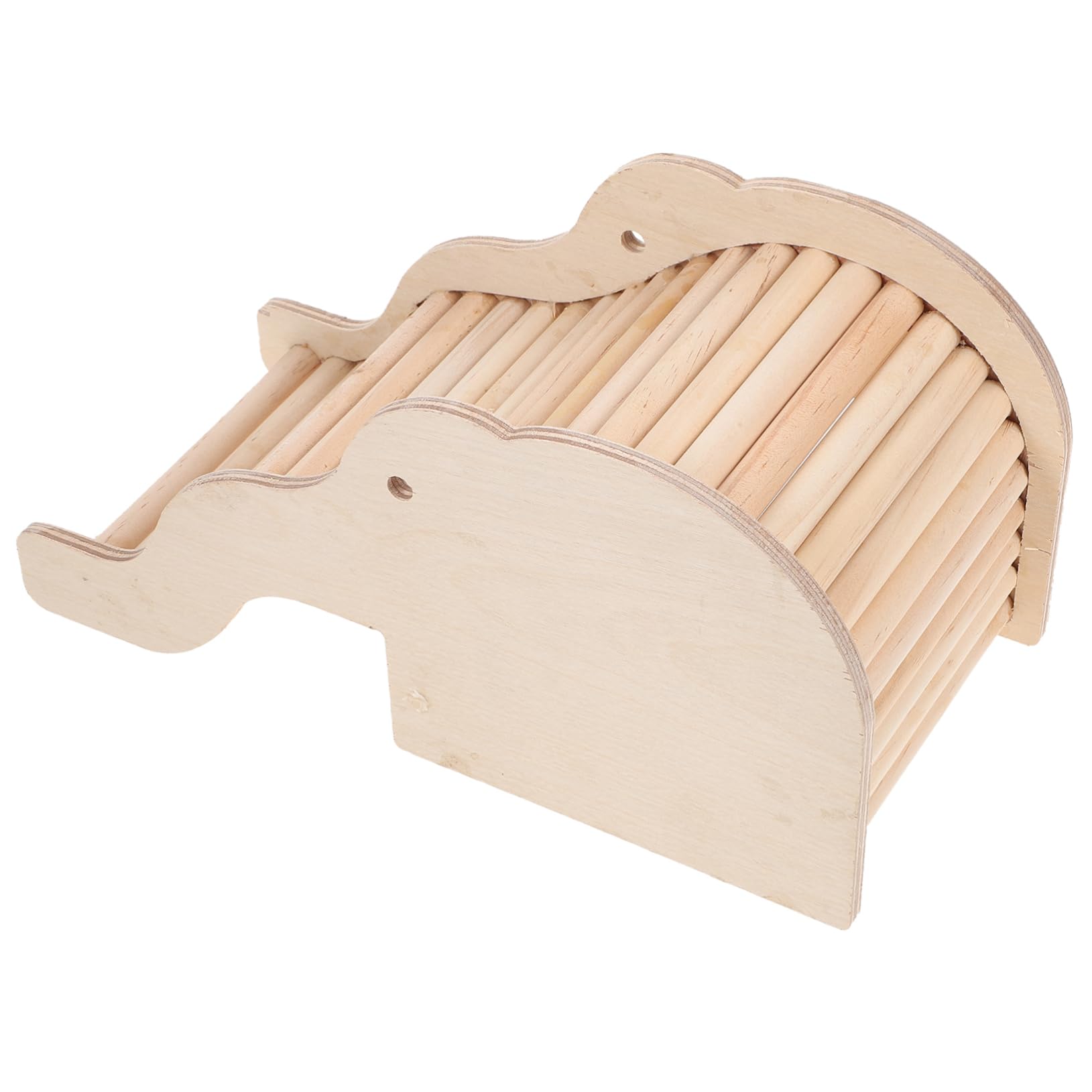 4 szt. Chomik kryjówka dom chomik gryzaki obudowa małe zwierzęta ukrywanie gniazdo klatka dla zwierzęcia drabina zabawka(Beigex2pcs)