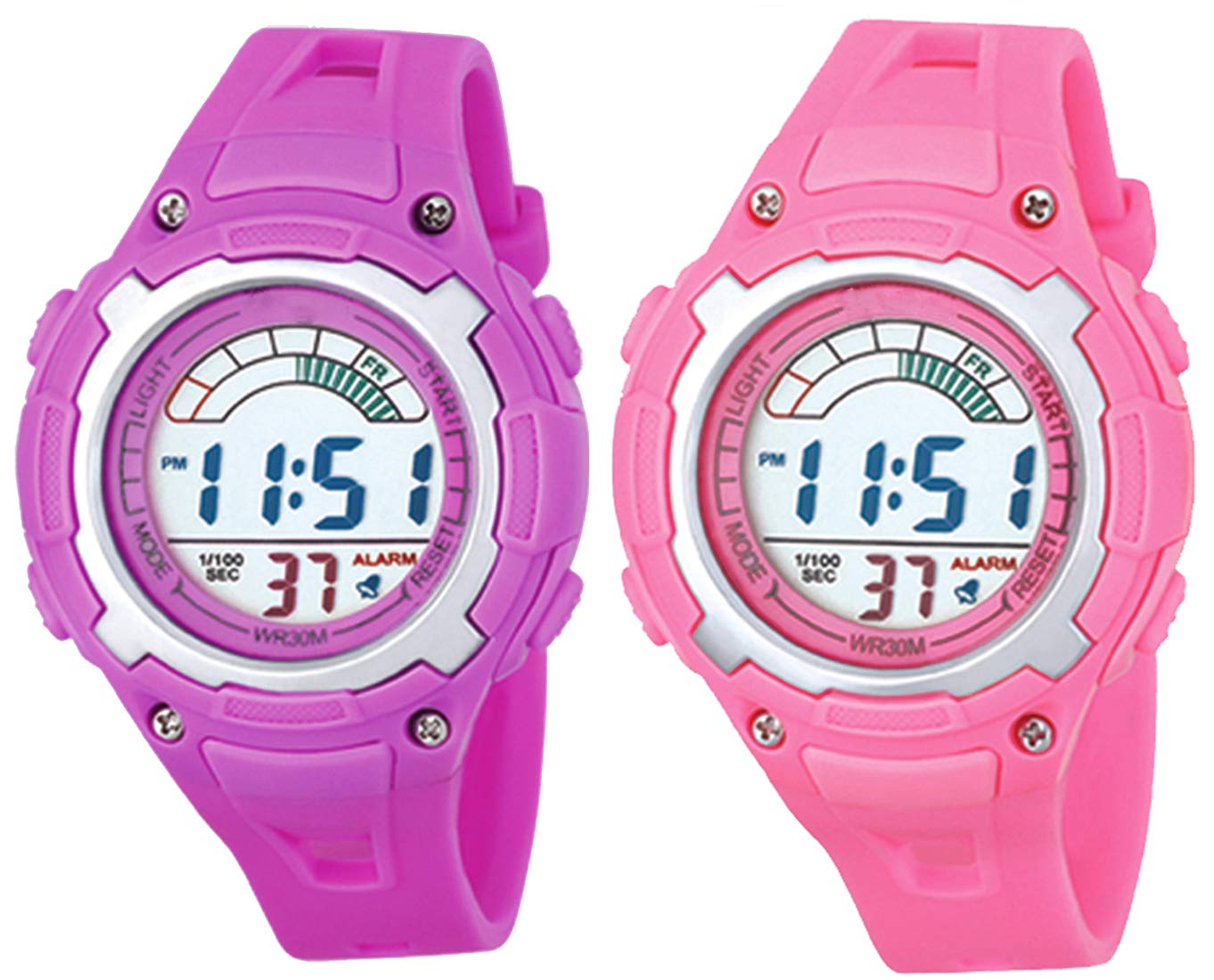 Time Up Digital Multicolour Dial Boys & Girls Watch (Multicolour Dial Multicolour Strap) (Pack of 2) (B07X8QBZQS) Amazon Price History, Amazon Price Tracker