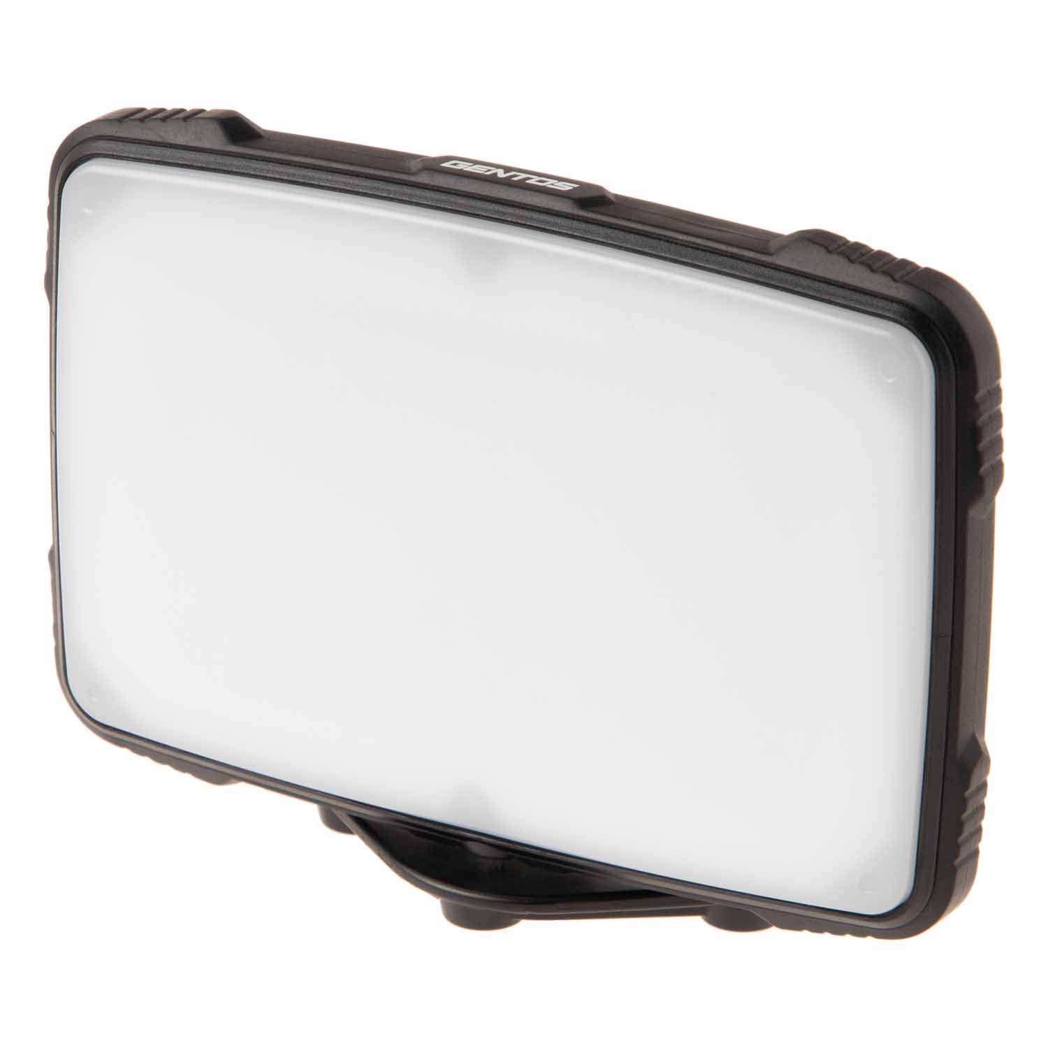 GENTOS(ジェントス) LED パネルランタン USB充電式(専用充電池) 1300ルーメン エクスプローラー PL-400R キャンプ アウトドア ライト 照明 防災