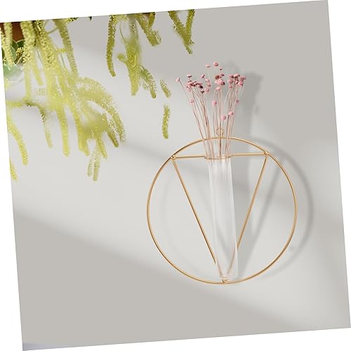 Miniatura 8 de Jarrón de vidrio para botella, contenedor floral para el hogar, florero, arreglo de contenedor, ornamento, jarrón montado en la pared, jarrón para