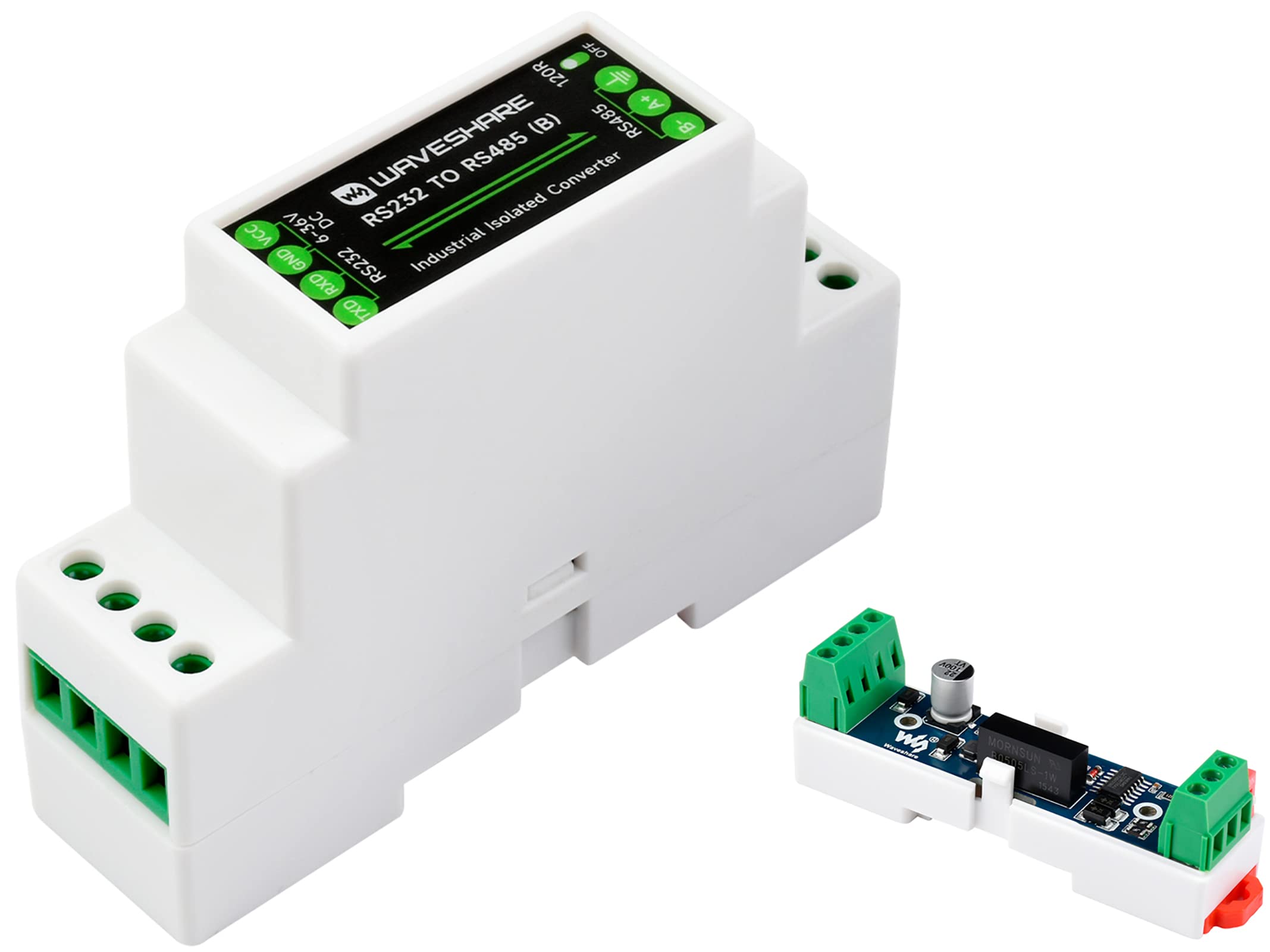 Electronikz RS232 to RS485 Converter Active Digital Isolator Serial