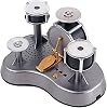 Alnicov mini finger drum set with touch drumming and LED light for jazz percussion