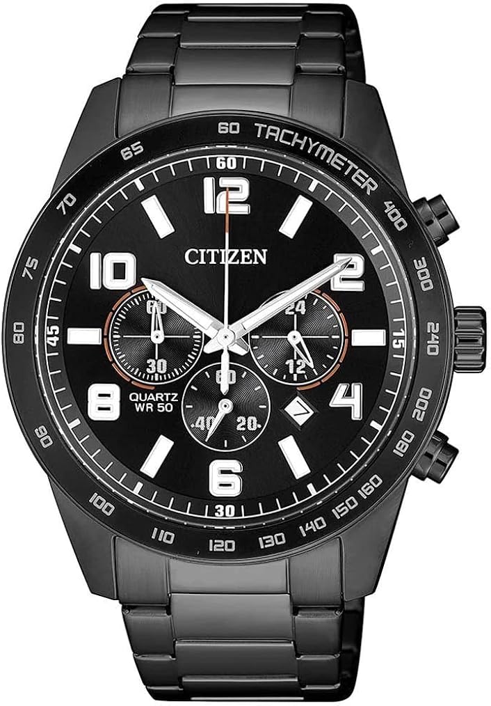 Citizen Orologio Cronografo al Quarzo Uomo con Cinturino in Acciaio Inossidabile AN8165-59E