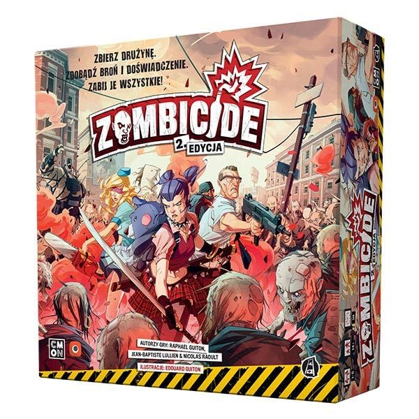 Zombicide 2.0 Edition Board Game Survive the Zombie Apocalypse from 14 years 1-6 Players Playing time: 60 Minutes
